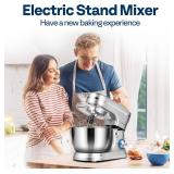 $85 VIVOHOME 4.75-Quart Stand Mixer, 8-Speed Electric Silver