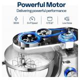 $85 VIVOHOME 4.75-Quart Stand Mixer, 8-Speed Electric Silver
