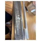 HOMEDEMO 12W x 6H Retractable Patio Awning Manual Alum. Frame Brown