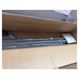 HOMEDEMO 12W x 6H Retractable Patio Awning Manual Alum. Frame Brown