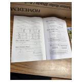 HOMEDEMO 12W x 6H Retractable Patio Awning Manual Alum. Frame Brown