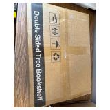 $70 14-Tier Rotating Bookshelf, 360 Spinning Floor Bookcase