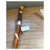 Vive Wooden Walking Stick - Willow Cane for Seniors Hiking