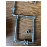 $91 Sliding Gate Rollers, Nylon Cantilever, 4" Sq Post Gate Frame
