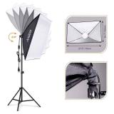 $116 Andoer Lighting Kit: Bi-Color LED 85W (2) + 50x70cm Softbox