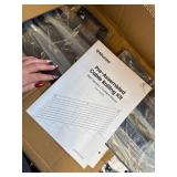 $380 Muzata 4-8ft Black Cable Railing Kit for Stairs, 36in RC09