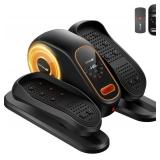 $110 Under Desk Elliptical Machine, Electric Leg Exerciser, 12 Speeds