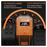 $110 Under Desk Elliptical Machine, Electric Leg Exerciser, 12 Speeds