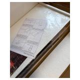 $80 Floating Wall Shelves, 9.3" Deep, White, 36" Hanging Shelf