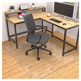 Office Chair Mat for Hardwood Floors 36x48 Clear Anti-Slip