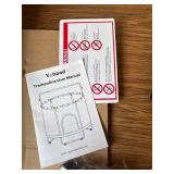 $130 55-Inch Trampoline with Enclosure, 6-in-1, Anti-Rust Tubes