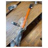 Garden Hoe Tool, 58-Inch Fiberglass Long-Handle Hoe for Weeding