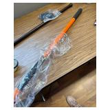 Garden Hoe Tool, 58-Inch Fiberglass Long-Handle Hoe for Weeding