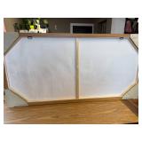 $144 Framed Wall Art ReedSeascape Nature Canvas for Bedroom 29 x 58"