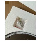 $50 Asymmetrical Wooden Framed Wall Mirror - Hanging Irregular 26x18