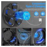 $80 Interactive Large Wall-Mounted Boxing Target w/ Gloves, 9 Modes