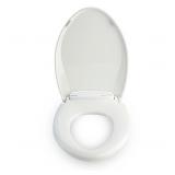 $154 Brondell LumaWarm Heated Elongated Nightlight Toilet Seat - White
