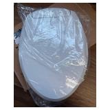$154 Brondell LumaWarm Heated Elongated Nightlight Toilet Seat - White
