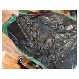 Leaf Tarp 9x9 Ft, Reusable Waterproof Poly Tarp with 4 Drawstrings