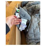 YnM 15lbs Weighted Blanket, 48x72in, Twin/Full, Dark Grey