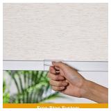 $56 Persilux Free-Stop Cordless Roller Shades Light Filtering 30x64