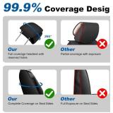 $159 Chevy Silverado & GMC Sierra Seat Covers 5pc Waterproof Leather