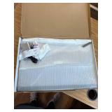 LED Note Board 7 Colors 13.7x10 Acrylic Dry Erase with Light Stand