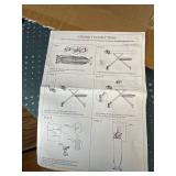 $80 KINGBOARD Ironing Board, Compact with Thick Cover, 7 Heights, Blue