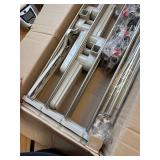 HOMIDEC 4-Tier Foldable Clothes Drying Rack, Stainless White