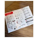 HOMIDEC 4-Tier Foldable Clothes Drying Rack, Stainless White