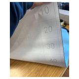 2025 Magnetic Chalkboard Arch Wall Decal 40x32, Cyan