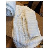 $50 WDCOZY Off White King Size Quilt Bedding Set with Shams, 104x90