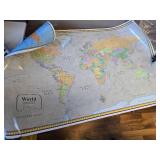 30x50 RMC Classic Edition World Wall Map - Laminated