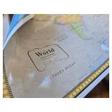 30x50 RMC Classic Edition World Wall Map - Laminated