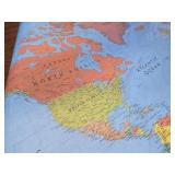 30x50 RMC Classic Edition World Wall Map - Laminated