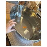 $80 BREKX Aspen Oval Stainless Steel Beverage Tub, 25-Quart