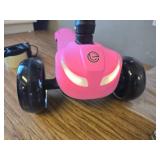 $150 3-Wheel Kids Scooter, LCD, Lights, Throttle, 5 mph, Foldable