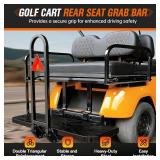 $56 Golf Cart Rear Seat Grab Bar for Club Car EZGO Yamaha 2+2/4+2