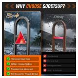 $56 Golf Cart Rear Seat Grab Bar for Club Car EZGO Yamaha 2+2/4+2