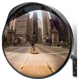 $49 moveland 18 Inch Convex Mirror for Parking, Adjustable Wide View