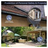 $49 moveland 18 Inch Convex Mirror for Parking, Adjustable Wide View