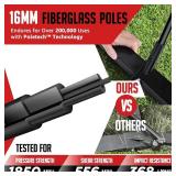 $87 Volleyball Net, 12ft/20ft Adjustable, Portable with Carry Bag