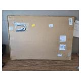 $76 41.26 x 27.75 in Stainless Steel Crate Pan with Mat, 1 in Edge