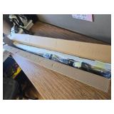 $180 Foot Rail Kit - Undercounter Mount, Heavy-Duty Steel Rails Black