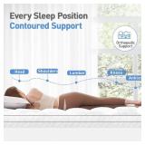 $150 2-Layer Memory Foam Topper King, 2-In Cooling Gel, 8-21 Pocket