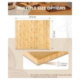 $114 30x25 Butcher Block Counter Top, Bamboo, 1.2