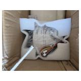 $226 72-Inch Solid Wood Outdoor Ceiling Fan with Lights & Remote