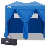 $135 EAGLE PEAK 8x4 2-Room Pop Up Changing Room Shelter (Light Blue)