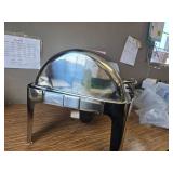 $130 CHEFQ Deluxe Chafer Dish 8-Qt Stainless Rectangular with Pans