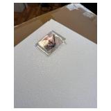 $147 TEHOME Ceiling Mount Mirror, Black Metal Rectangle 20x30"